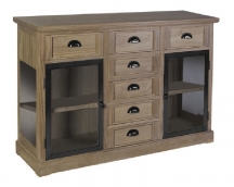 Jafra - nin - bit  komoda z szufladami kas 2308 wm czarny